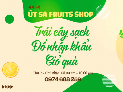 Video TVC Út Sa Fruits Shop - Trái cây sạch