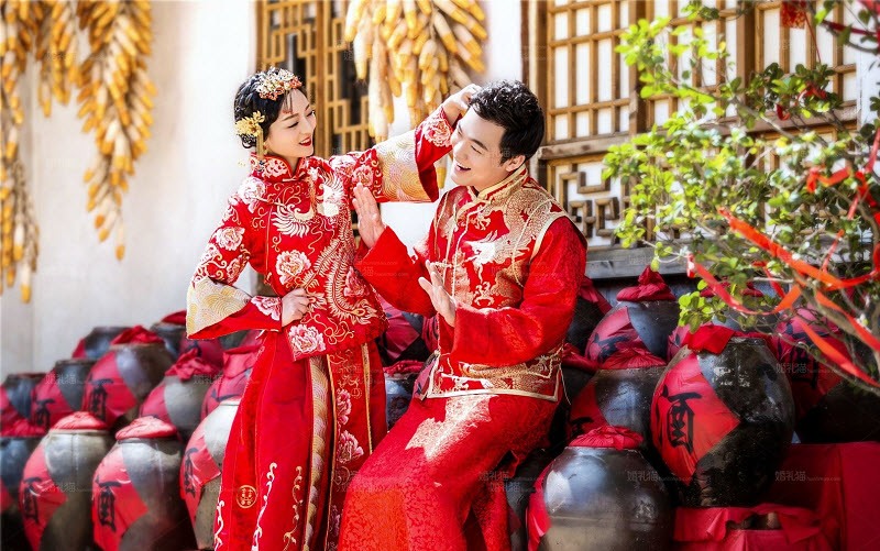Xu hướng chụp ảnh cưới đẹp theo phong cách cổ trang Trung Quốc